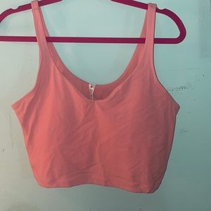 Lulu lemon align tank pink puff